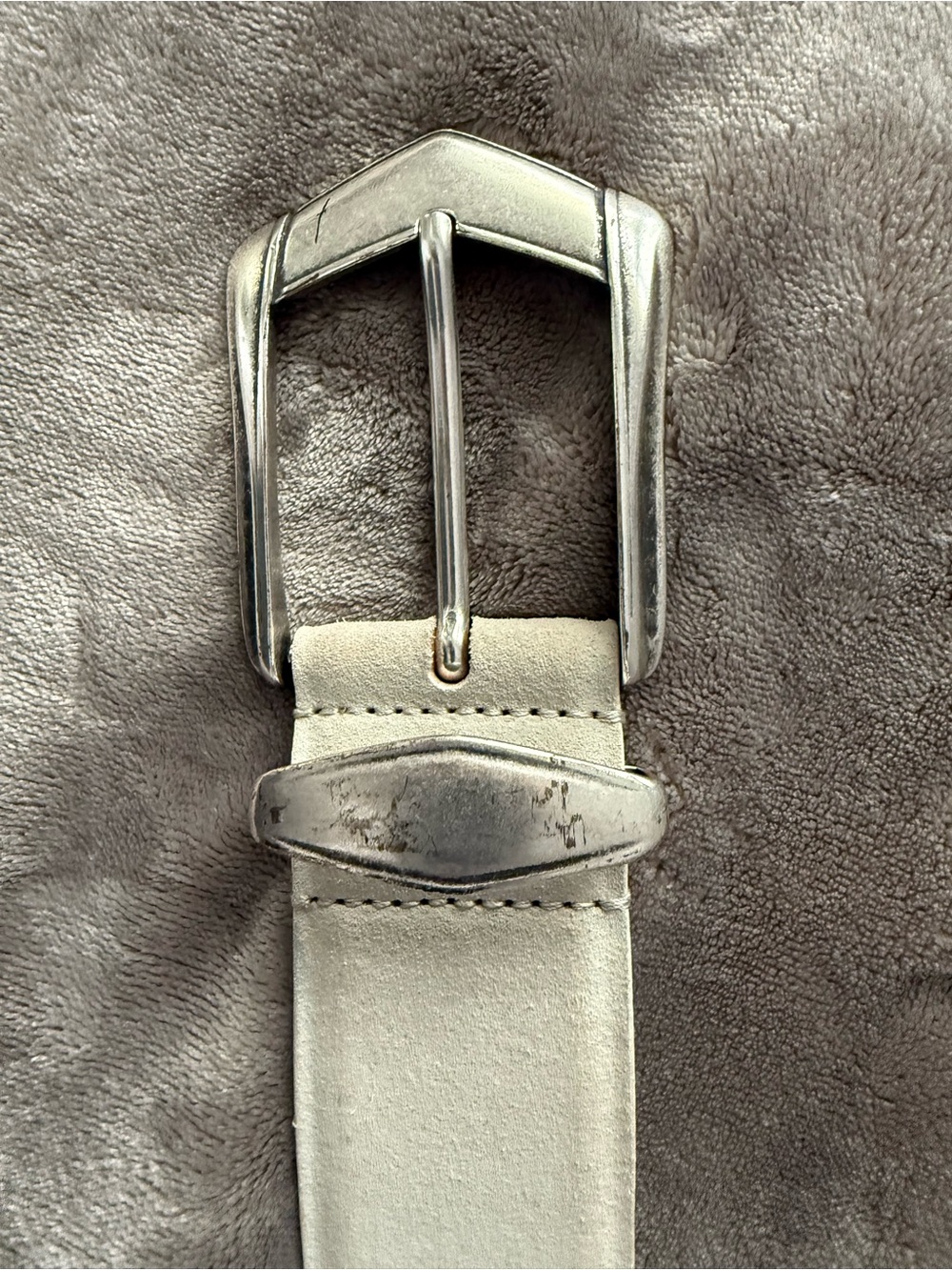 IRO Beige Leather Belt